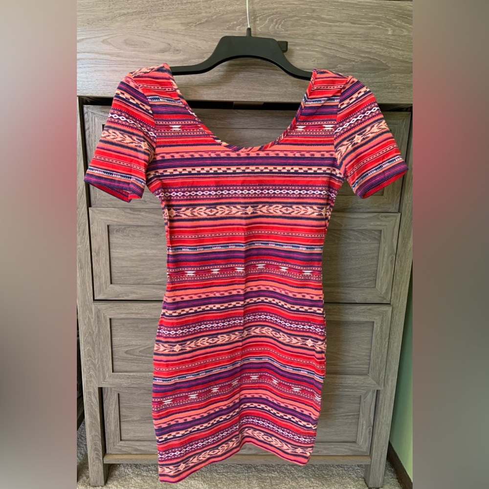 Forever 21 Tribal Bodycon Dress